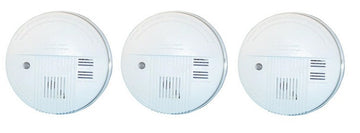 3 détecteurs de fumée en 14604 85db alarme detection incendie - ECLATS DESTOCKAGE