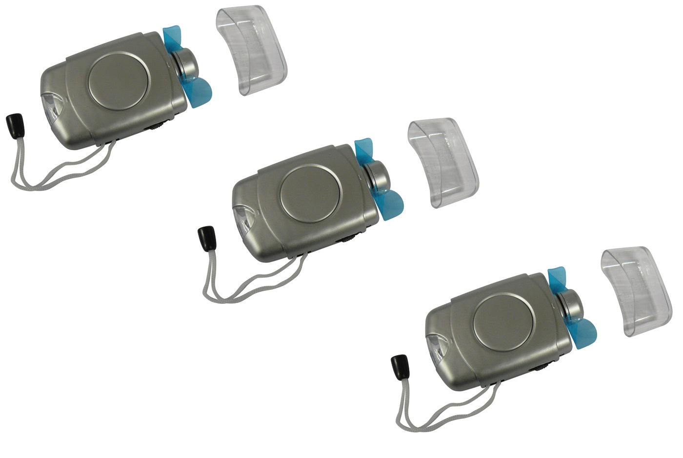 3 mini ventilateur a pile aerateur ventile personnel aeration ventilation poche ou sac à main ECLATS DESTOCKAGE