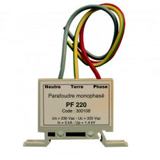 Parafoudre modulaire secteur 220v rail din 5ka type 3 parasurtenseurs parasurtension