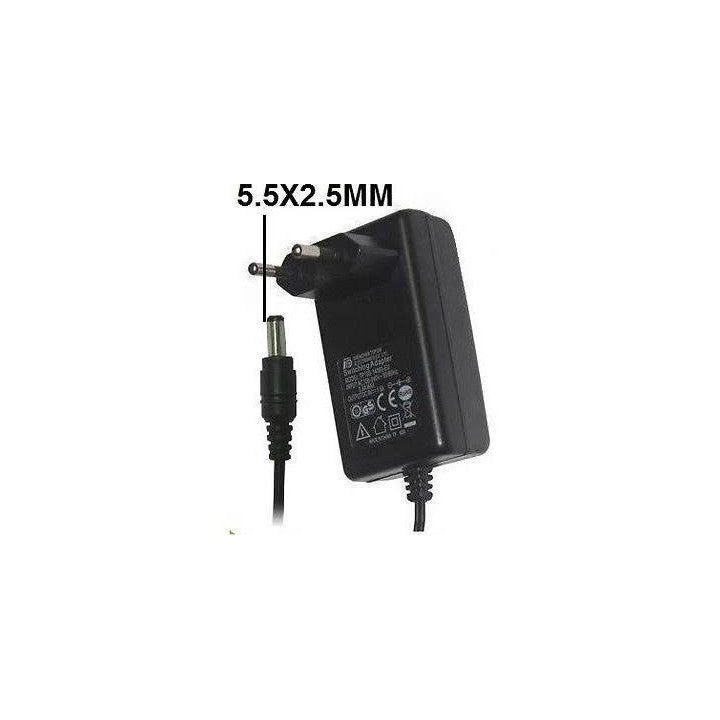 Alimentation 220V 12Vdc 2A 5.5 x 2.5mm Jack Adaptateur 12V jack 5.5x2.5mm TNTSAT FRANSAT