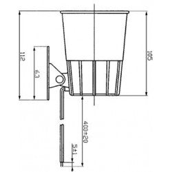 Sirene alarme 6 sons 117db 6v 7v 8v 9v 10v 11v 12v 15v 20w etanche es-86t sr 330a sv/ps5