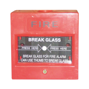 Déclencheur manuel boitier a briser Bouton appel pour centrale alarme incendie pb-911 Break Glass