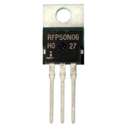 Mofset de puissance canal n 60v 50a 131w pour ond1 2 et 5 c500 c1000 accessoires rfp50n06 velleman