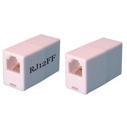 Adaptateur telephonique rj12 femelle vers rj12 femelle 6p6c us voyage tcu2