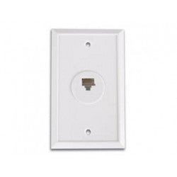 Prise murale informatique modulaire fiche 8p8c rj45 reseau ethernet tcu13 telephone