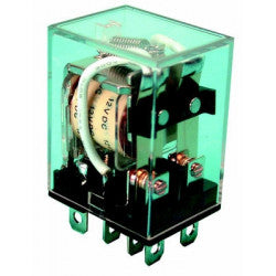 Relais electrique 12v 10a 12vcc vr10hd122c bobine 160 ohms 2 inverseurs com/no/nc 220vca ptf08a