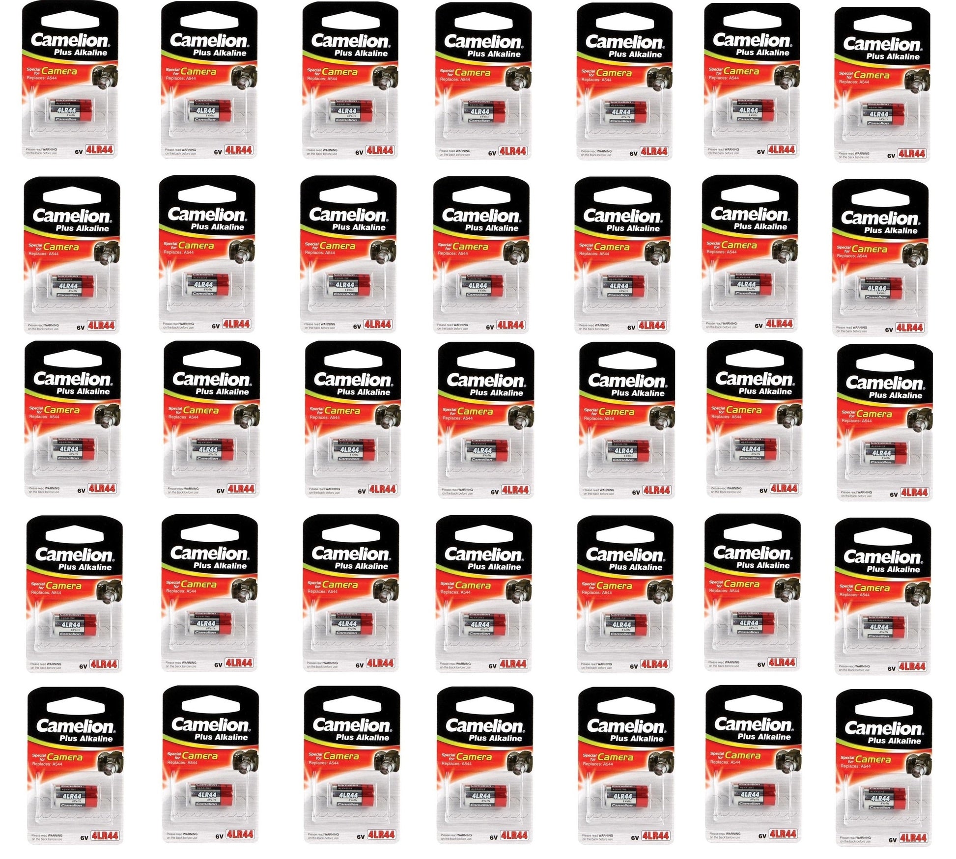 35 piles batteries 6v 4lr44 476a px28a a544 ECLATS DESTOCKAGE