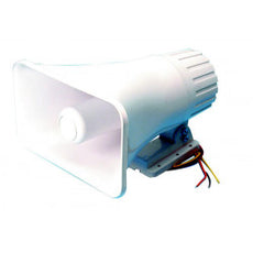 Sirene electronique double tonalite 125db 12v 30w police americaine us fbi sv/hs1 s58 12vcc es200r