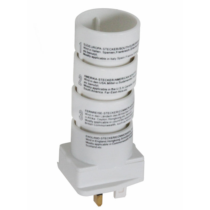 4 adaptateurs secteur voyage prise amerique canada japon moyen orient asie afrique europe irlande