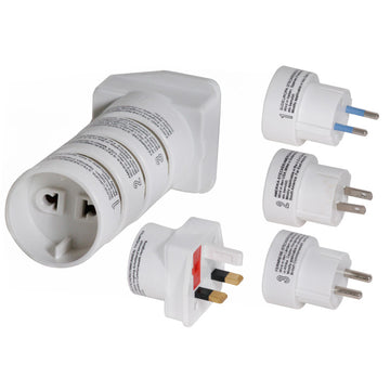 4 adaptateurs secteur voyage prise amerique canada japon moyen orient asie afrique europe irlande