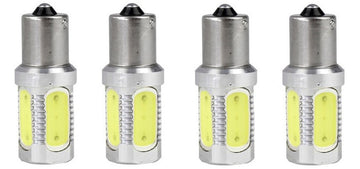 4 ampoule ba15s led lumière blanc ba15s 12v 7.5w p21w smd pour voiture eclairage girophare - ECLATS DESTOCKAGE