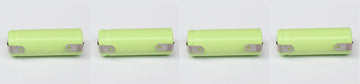 4 Batterie rechargeable 2/3AAA ni-mh 400mAh 1.2v Classe énergétique A++ nimh avec cosse a souder ECLATS DESTOCKAGE