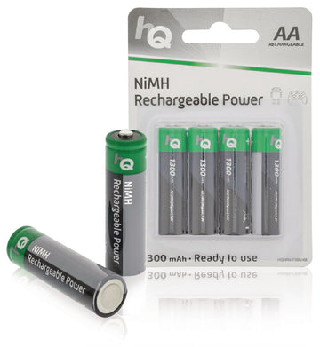 4 batteries rechargeables nimh aa 1.2v 1300 mah hq hq nimh aa 01 accu accumulateur ECLATS DESTOCKAGE