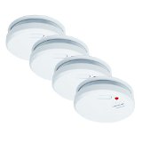 4 détecteurs de fumée - photoélectronique - certifié ce - ECLATS DESTOCKAGE