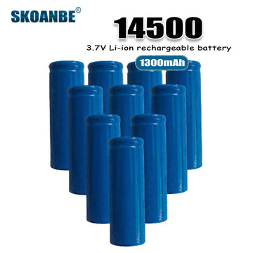 10 pile batterie lc 14500 accu rechargeable lc14500 icr aa 2a 1300mah 3.7v ion lithium ECLATS DESTOCKAGE