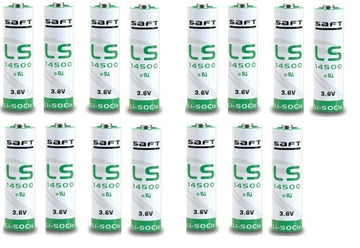 40 piles saft lithium ls14500 souder aa cr14505 er14505 ls-14500 er6h ls14500c ltc17c 3.6v 2400mah ECLATS DESTOCKAGE