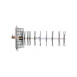 Antenne television tv uhf tnt exterieure rateau 43 elements canaux 21/69