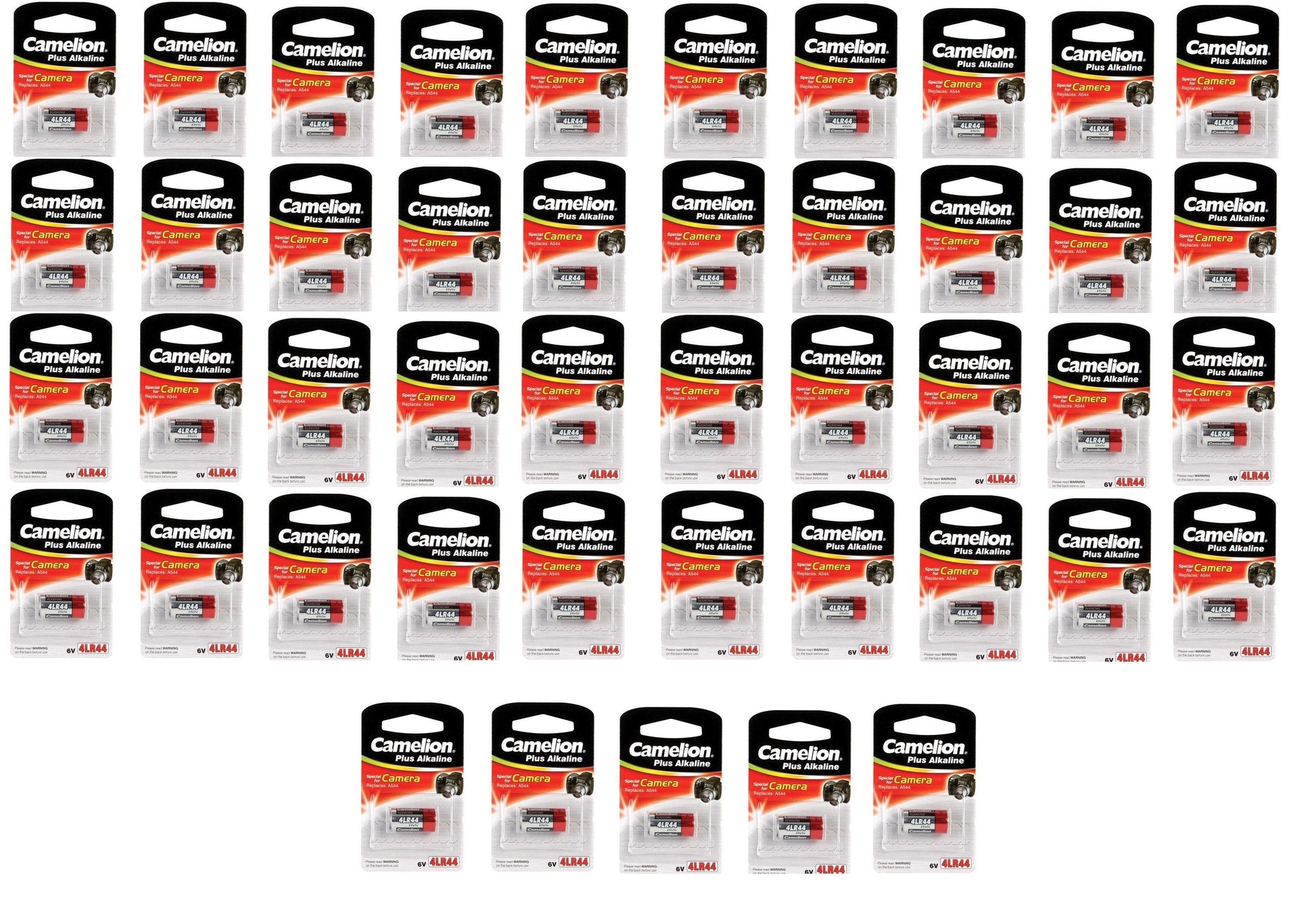 45 piles batteries 6v 4lr44 476a px28a a544 ECLATS DESTOCKAGE