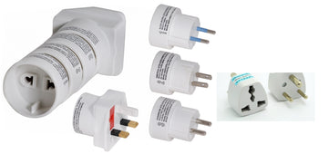 5 Adaptateur inde birmanie népal danemark russie etats unis canada japon angleterre irlande chypre - ECLATS DESTOCKAGE