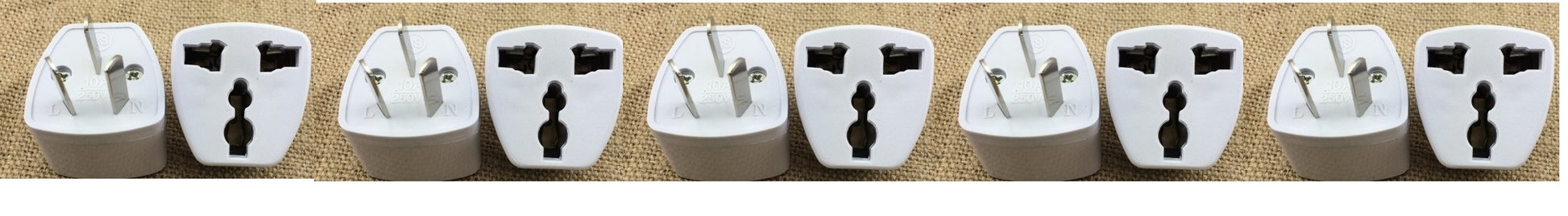 5 Adaptateur secteur voyage france vers chine australie nouvelle zelande Iles Fidji Nouvelle Guinée - ECLATS DESTOCKAGE