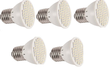 5 ampoule eclairage 2.5w 3w 3.5w lumiere 40w 45w blanc chaud 240v 60 led e27 220v lampe 230v ECLATS DESTOCKAGE