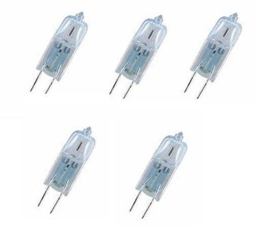 5 Ampoules g4 6v 10w blanc 3000h eclairage lumiere halogene hlx ECLATS DESTOCKAGE