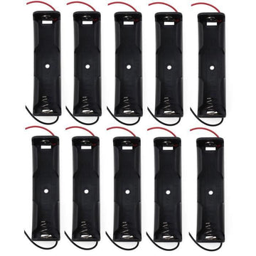 10 Boitier Bloc Coupleur Support de 1 Batterie Pile rechargeable 18650 3.7v ECLATS DESTOCKAGE