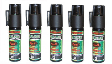 5 bombes aerosol defense poivre 17ml 25ml incapacitant neutralise GPPM ECLATS DESTOCKAGE