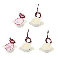 5 Buzzer 90db 3v 4.5v 6v 9v 12v 24v dispositif sonore sirene 24vcc alarme bip - ECLATS DESTOCKAGE