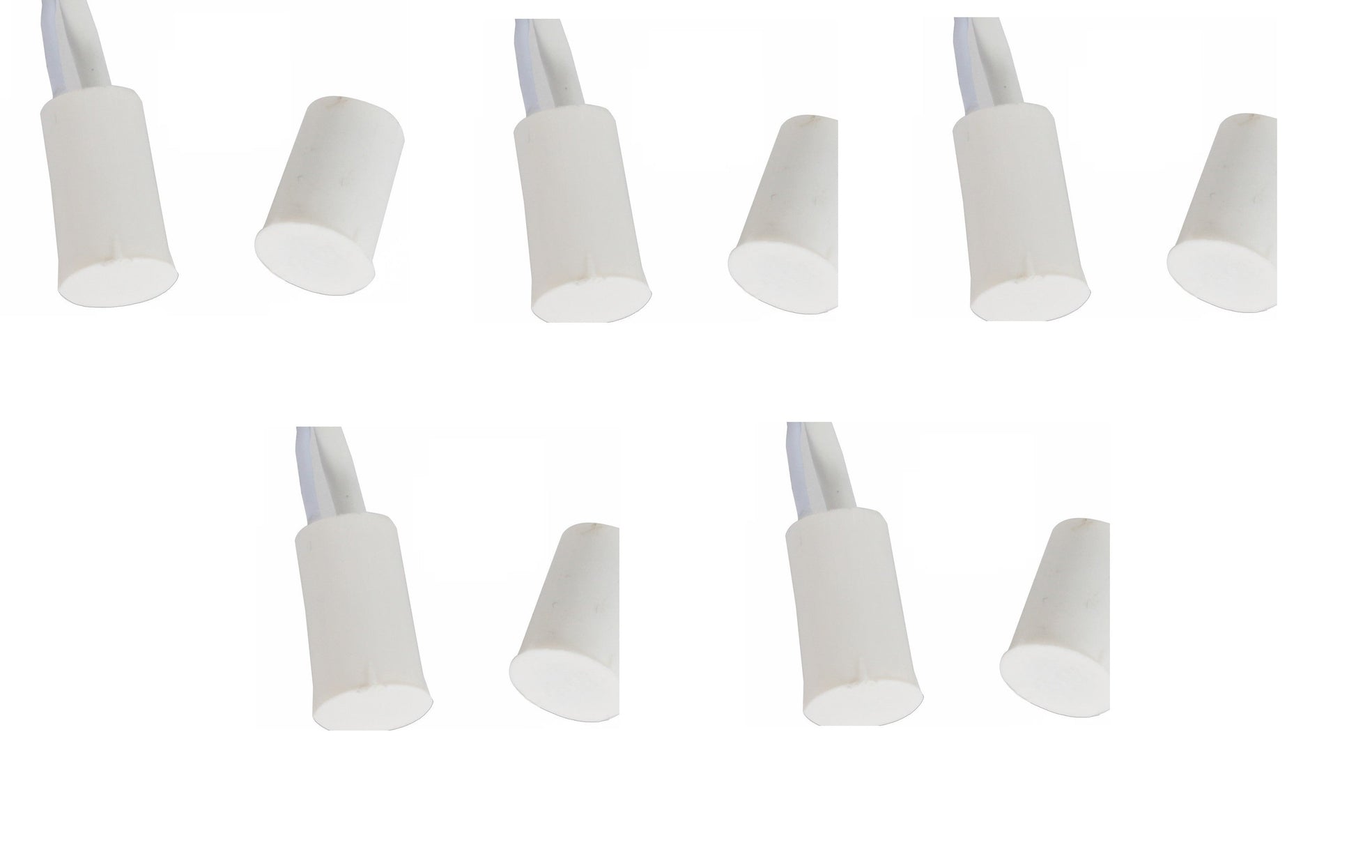 5 contacts nf encastrable 10mm blanc ouverture detecteur capteur magnetique pour alarme ECLATS DESTOCKAGE