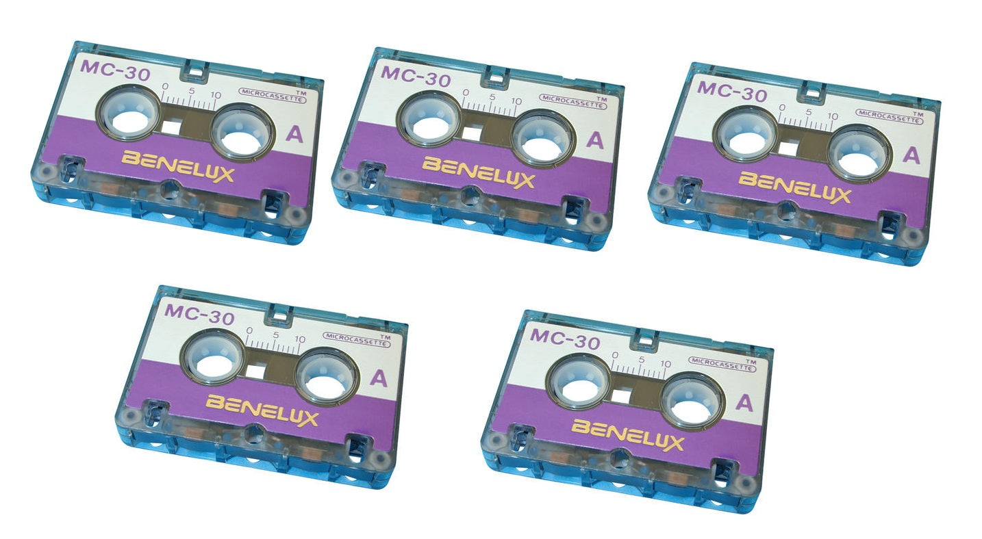 5 microcassette k7 audio miniature 30 minutes mc-30 enregistreur telephone repondeur cassette ECLATS DESTOCKAGE