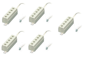 5 multiprises repartiteur telephonique rj11 mâle vers 5 rj11 tel-0030 femelles ECLATS DESTOCKAGE