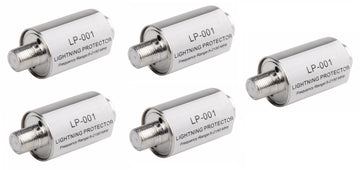 5 Parafoudre lp-001 fiche f tv sat decodeur satellite 0 à 2.5ghz surtension gsm antenne television ECLATS DESTOCKAGE