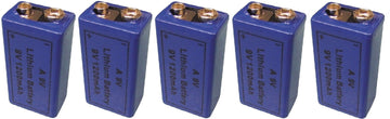 5 pile 9v lithium 1200ma a9v 522 mn1604 a1604 4022 6f22 6lf22 am6 6lr61 1604a grande capacite ECLATS DESTOCKAGE