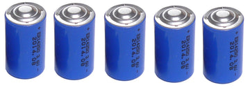 5 Pile lithium 3.6v 1200mah 1/2 aa ls14250 ls 14250 lr14250 sl350 sl750 tl5902 tl5151 tl5101 tl4902 ECLATS DESTOCKAGE