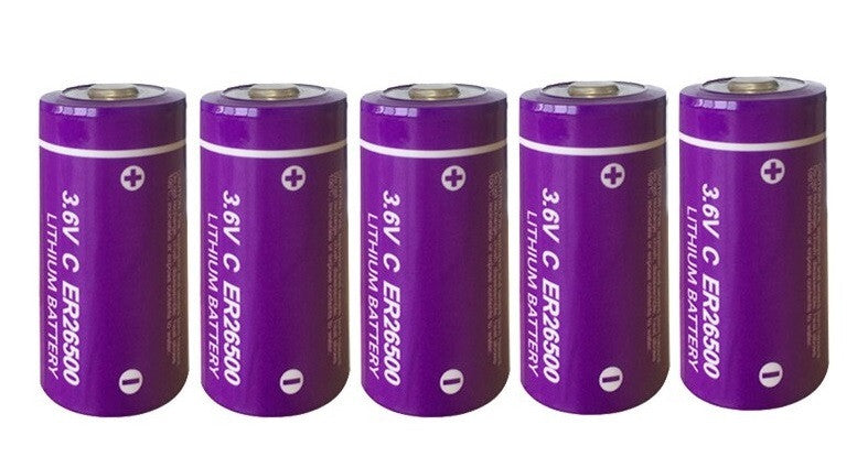 5 Pile lithium 3.6v 9000mAh 9ah compatible 7700mah 8000mah 8500mah c r14 lsa8500 26500 ls26500 ECLATS DESTOCKAGE
