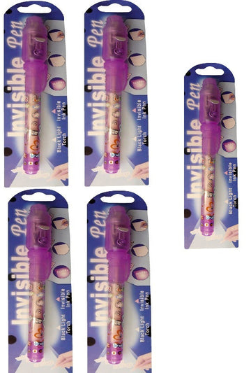 5 stylos feutre encre invisible fuvrs lampe ultraviolette detecteur faux billet ultraviolet violet ECLATS DESTOCKAGE