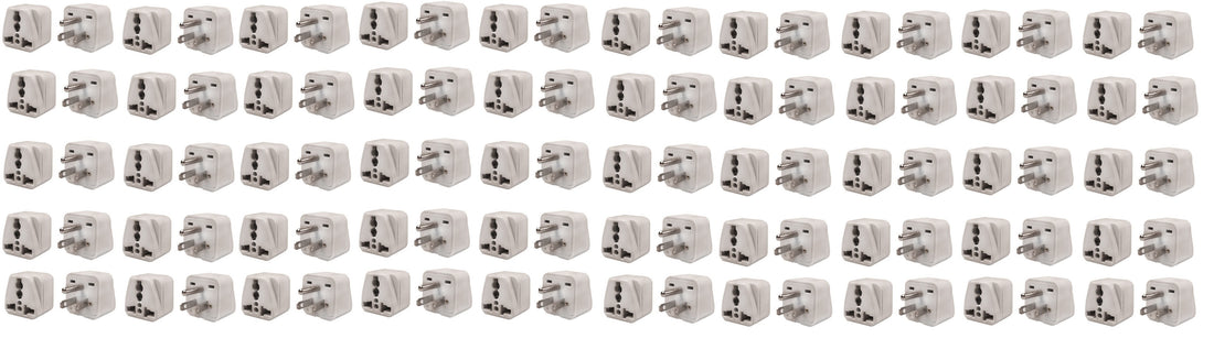 50 Adaptateur de voyage Thaïlande Chine Japon US prise électrique monde vers usa etats-unis - ECLATS DESTOCKAGE