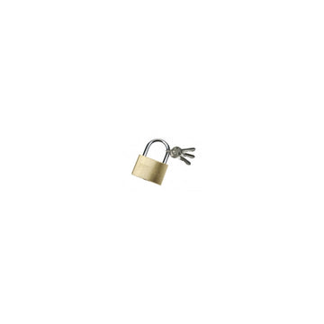 Cadenas securite 40mm 3 clefs slk40 laiton verrou antivol serrure perel