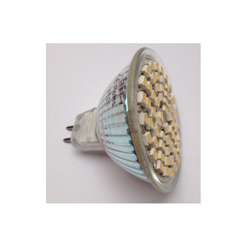 Lampe ampoule smd 60 led mr16 12v 2.5w 3w 3.5w blanc chaud gu5.3 4w ev610mr eclairage basse conso