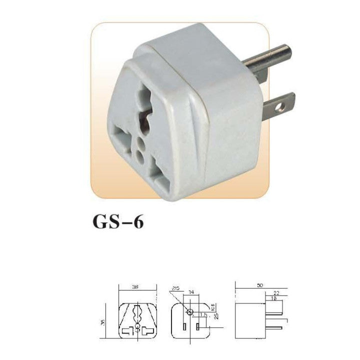Adaptateur secteur voyage usa canada bresil thailande nouvelle zelande euro chine australie asie us