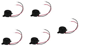 5PC 95DB Alarm High-decibel 6-24V 12V Electronic Buzzer Continuous Beep for Arduino - ECLATS DESTOCKAGE