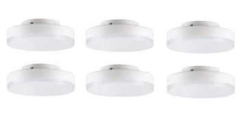6 Ampoules eclairage led gx53 9w equivalente 28W 110v 220v 240v lumiere blanc chaud ECLATS DESTOCKAGE