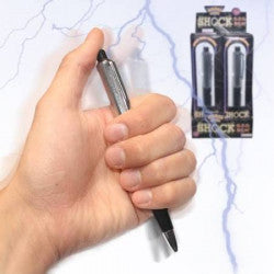 Stylo electrisant declenchement choc electrique farce et attrapes 8566 cadeaux
