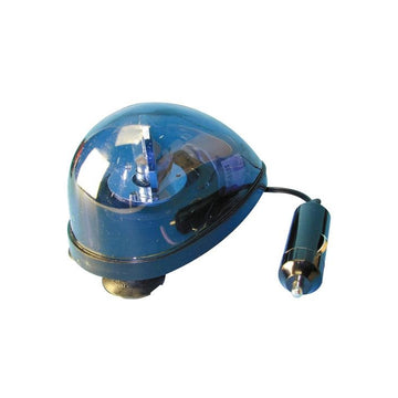 Gyrophare bleu ventouse 12v 5w haa65b girophare rotatif eclairage lumiere feu tournant electrique