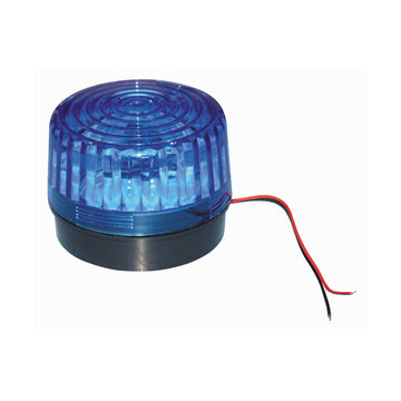 Flash alarme etanche xenon 220vca bleu ø99x75mm ip 65 haa220b flashs alarmes electroniques vol