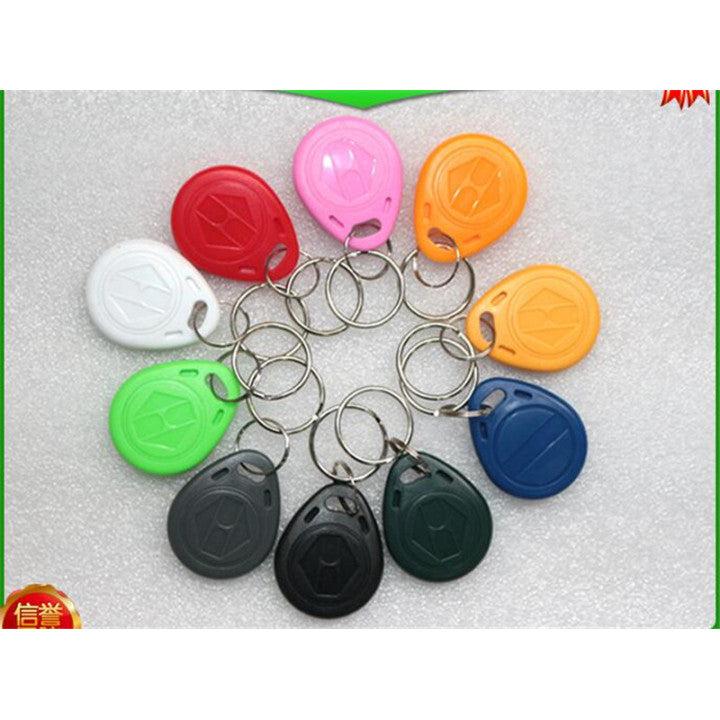 1 pcs tag cle badge clef em4305 em4100 em4102 RFID 125KHz enregistrable bleu