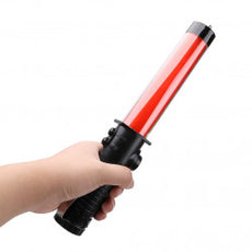 Baton lumineux 26cm torche Eclairage led lumiere rouge circulation route aeroport