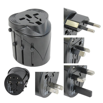 Adaptateur universel secteur prise electrique voyage 150 pays europe hq-travel11 usa uk japon suisse