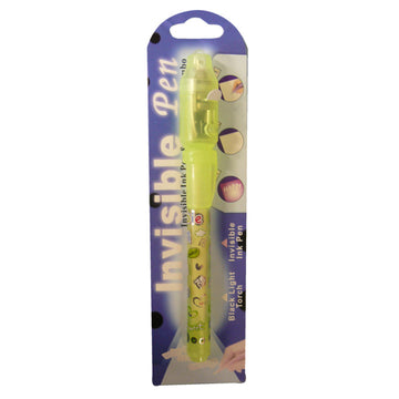 Stylo feutre encre invisible detecteur faux billet lumiere uv ultraviolet agenda vert